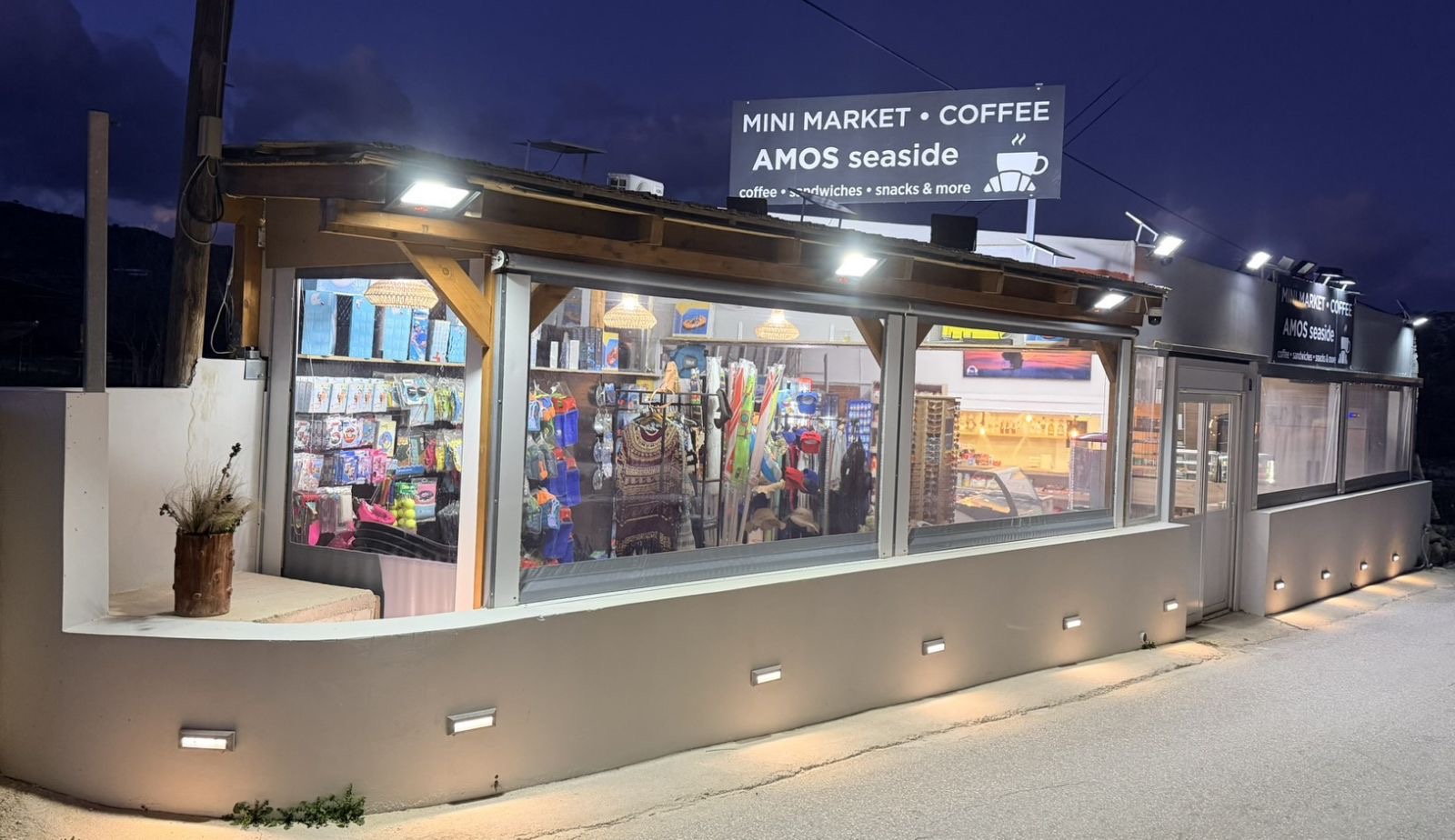 Amos Seaside στην παραλία Μαράθι Χανίων